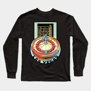 Las Vegas Nevada Vintage Casino Long Sleeve T-Shirt